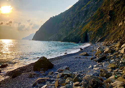 SPIAGGIA DI GUVANO - CORNIGLIA - CINQUE TERRE