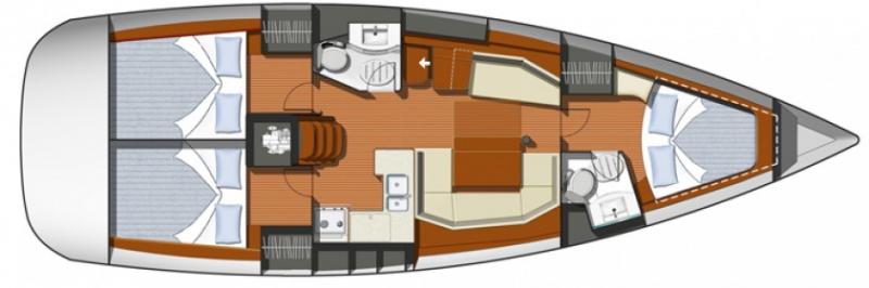 NOLEGGIO MOITESSIER - SUN ODYSSEY 42I