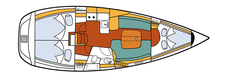 LOCAZIONE BARCA A VELA OCEANIS 331 CLIPPER